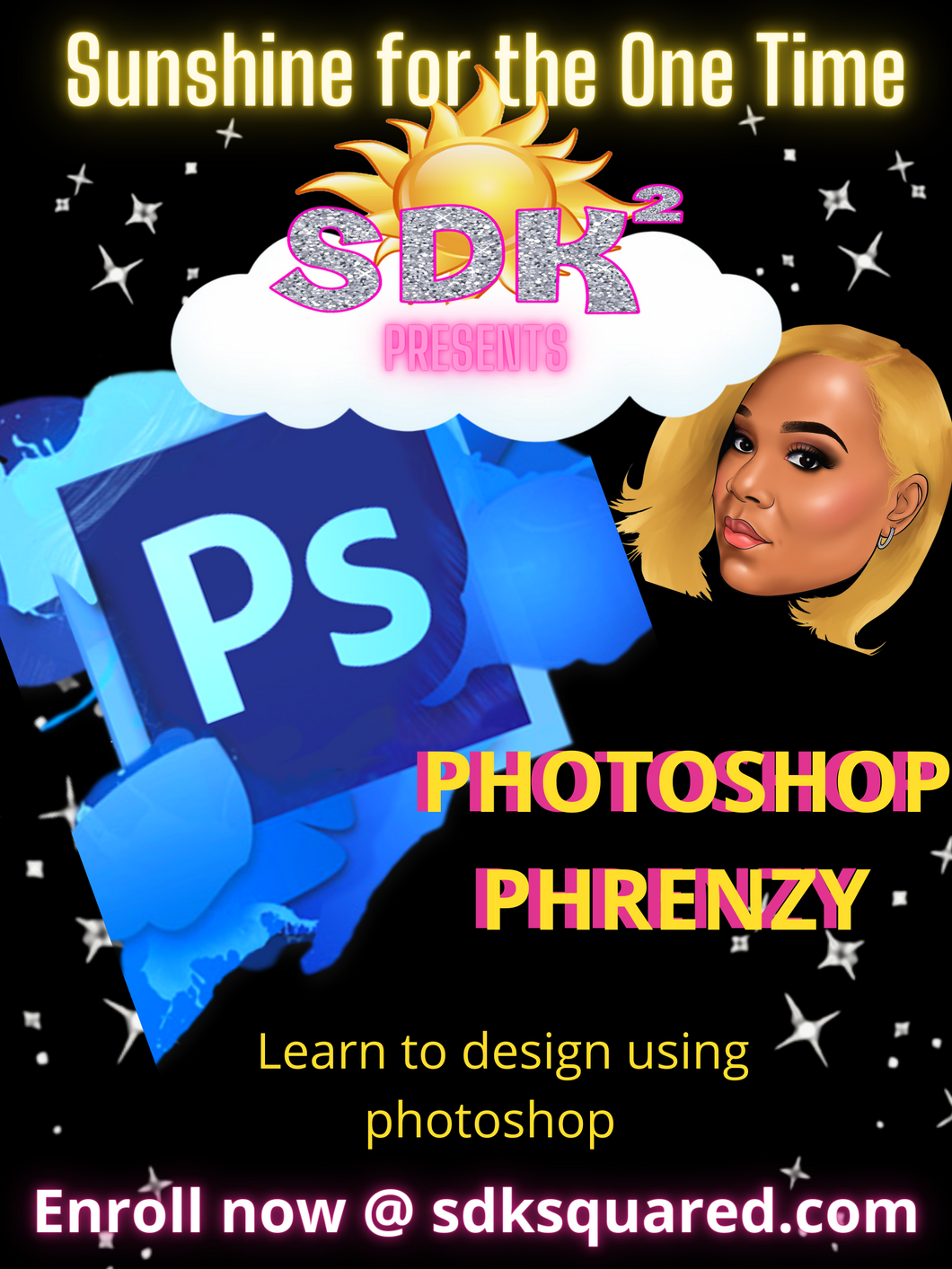 PhotoShop for Beginners VIA ZOOM (1-ON-1)